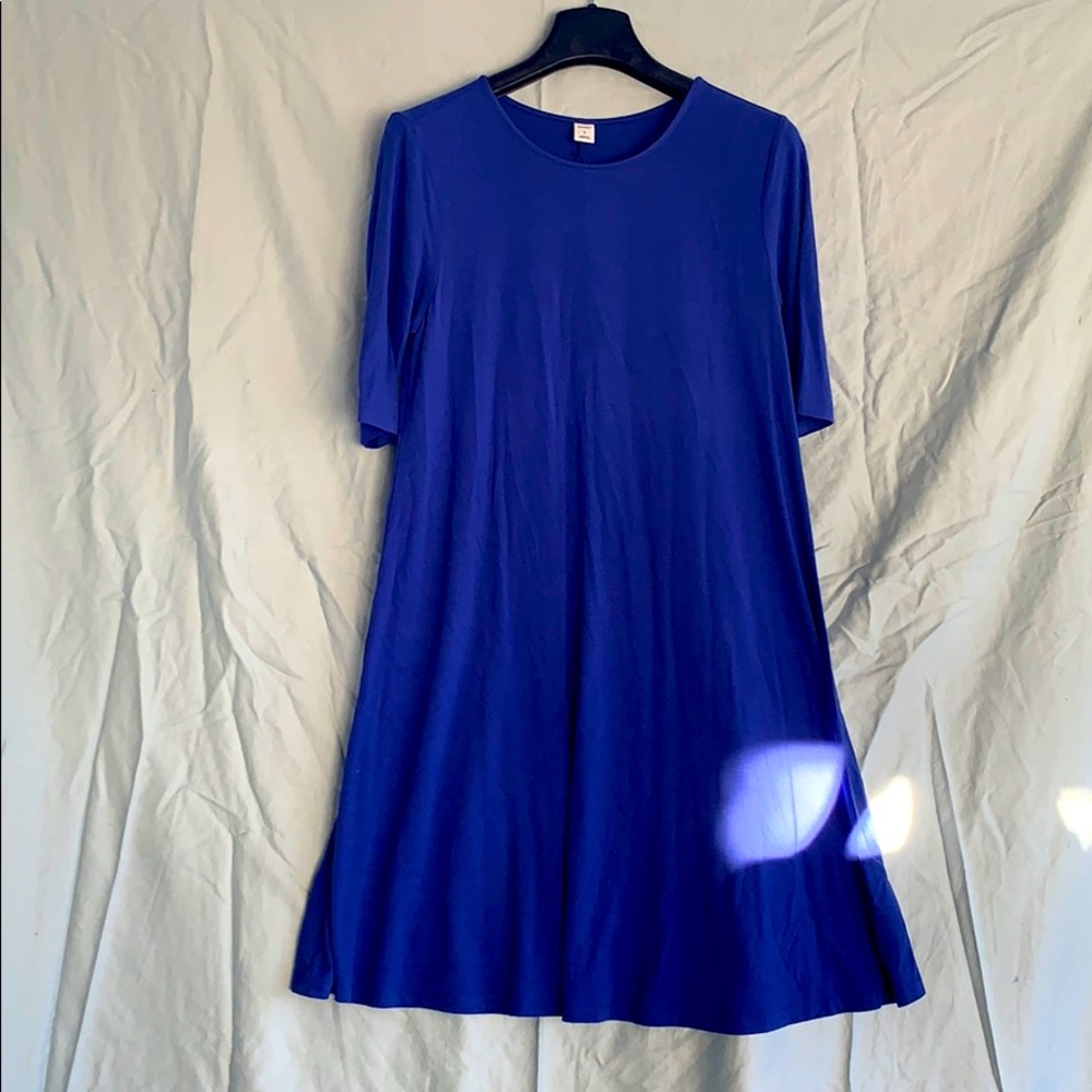 Old navy electric blue flowy dress